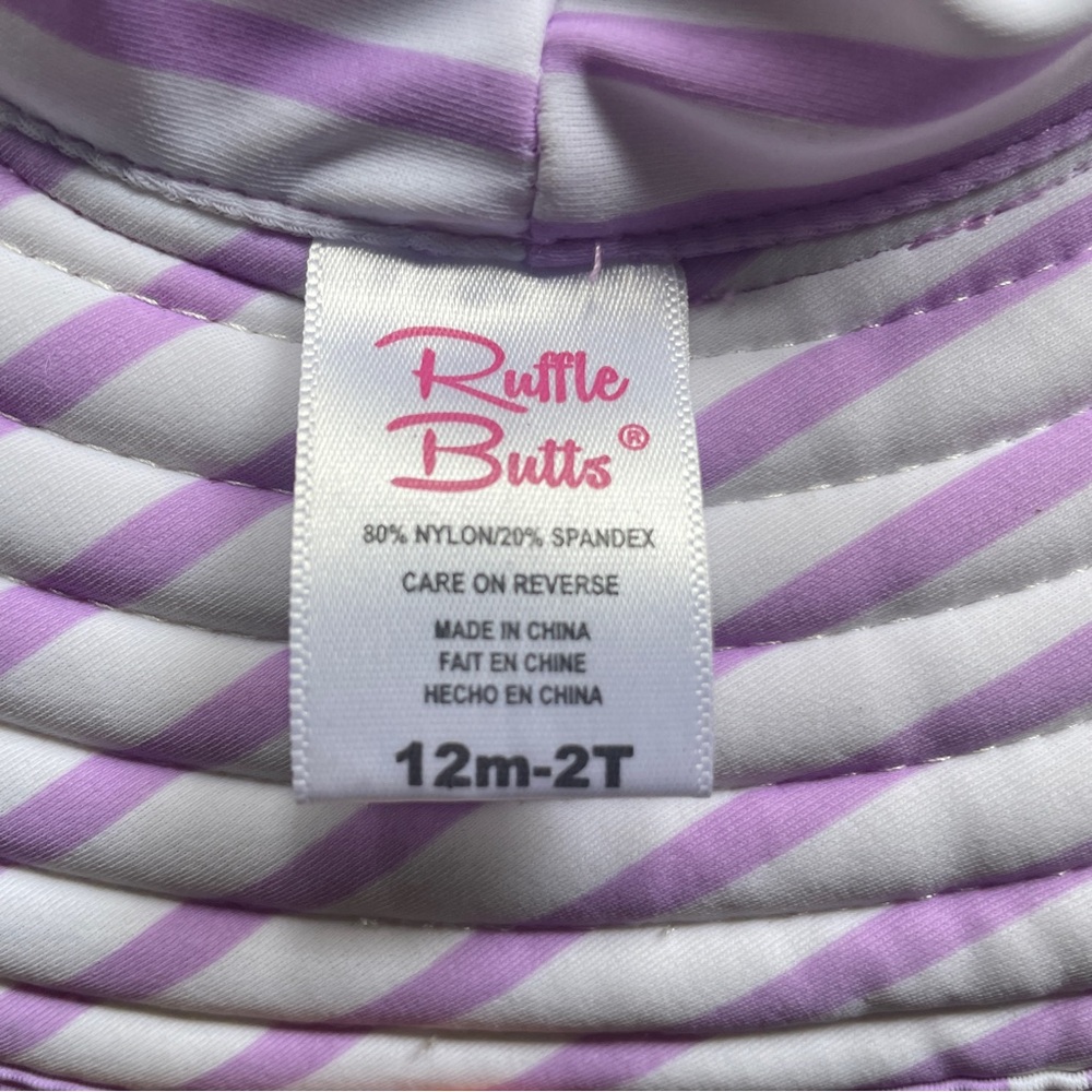 Ruffle Butts - Purple Hat - Picture 3 of 3